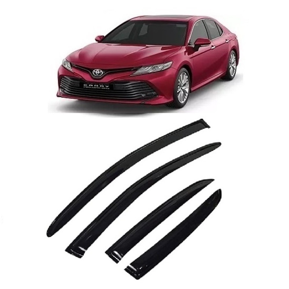 Rain Wind Door Visor Non Breakable Deflector Compatible with Camry